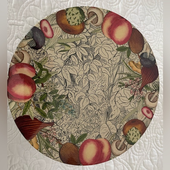 NWT Tossed Fruit Melamine Cake Stand - John Derian for Target - Picture 4 of 5